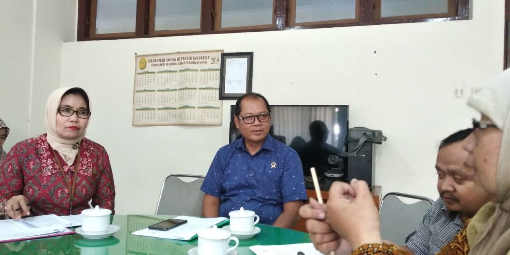 Pembahasan MoU SAPDA dengan PN Yogyakarta